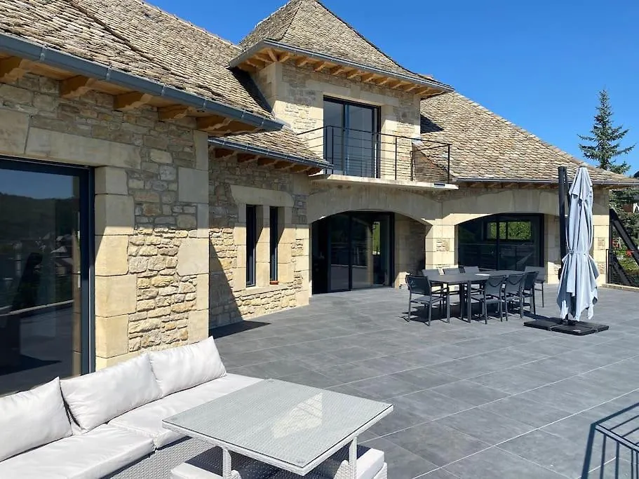 Superbe Villa Vue Panoramique Et Piscine Exterieure Chauffee Saint-Côme-dʼOlt 0*,